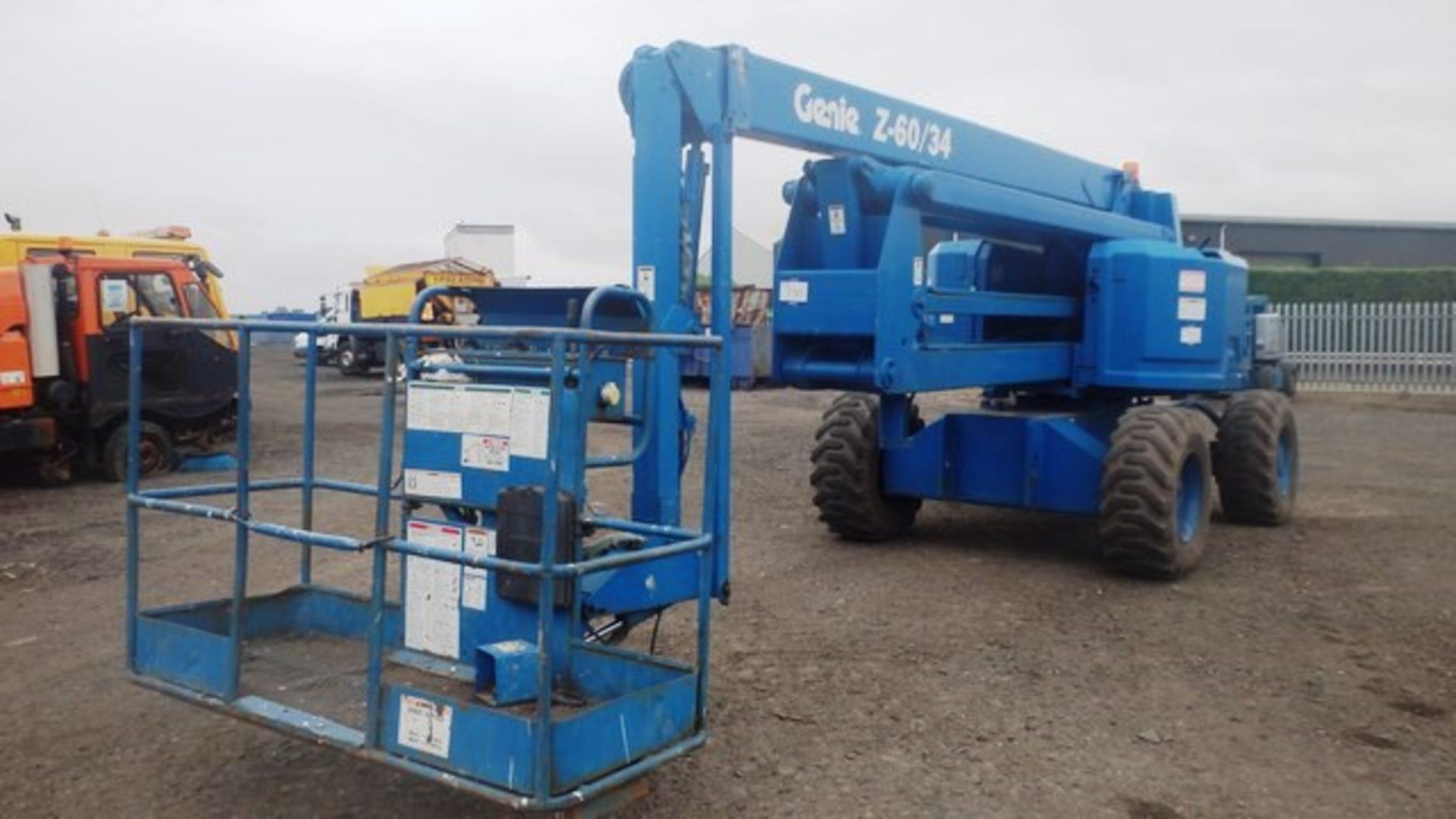 GENIE Z60/34 4X4 BOOMLIFT, SN 1069, 4656 HOURS (NOT VERIFIED)