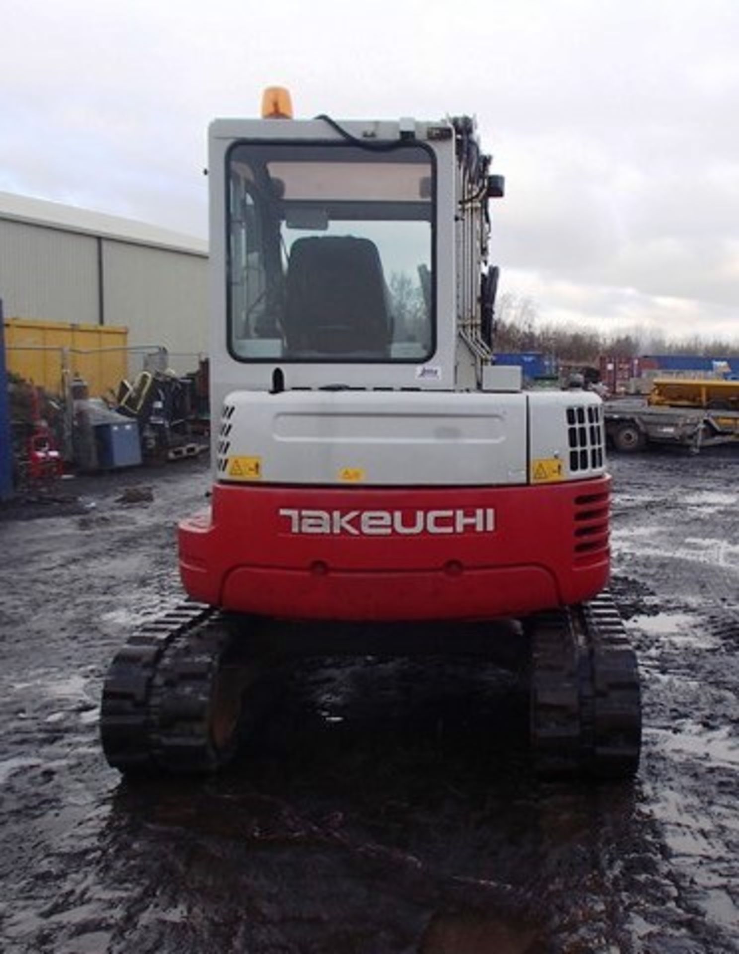 2013 TAKEUCHI TB153FR EXCAVATOR, SN 158301909, 4405 HOURS (NOT VERIFIED), AUX PIPE WORK, HYDRAULIC - Image 9 of 13