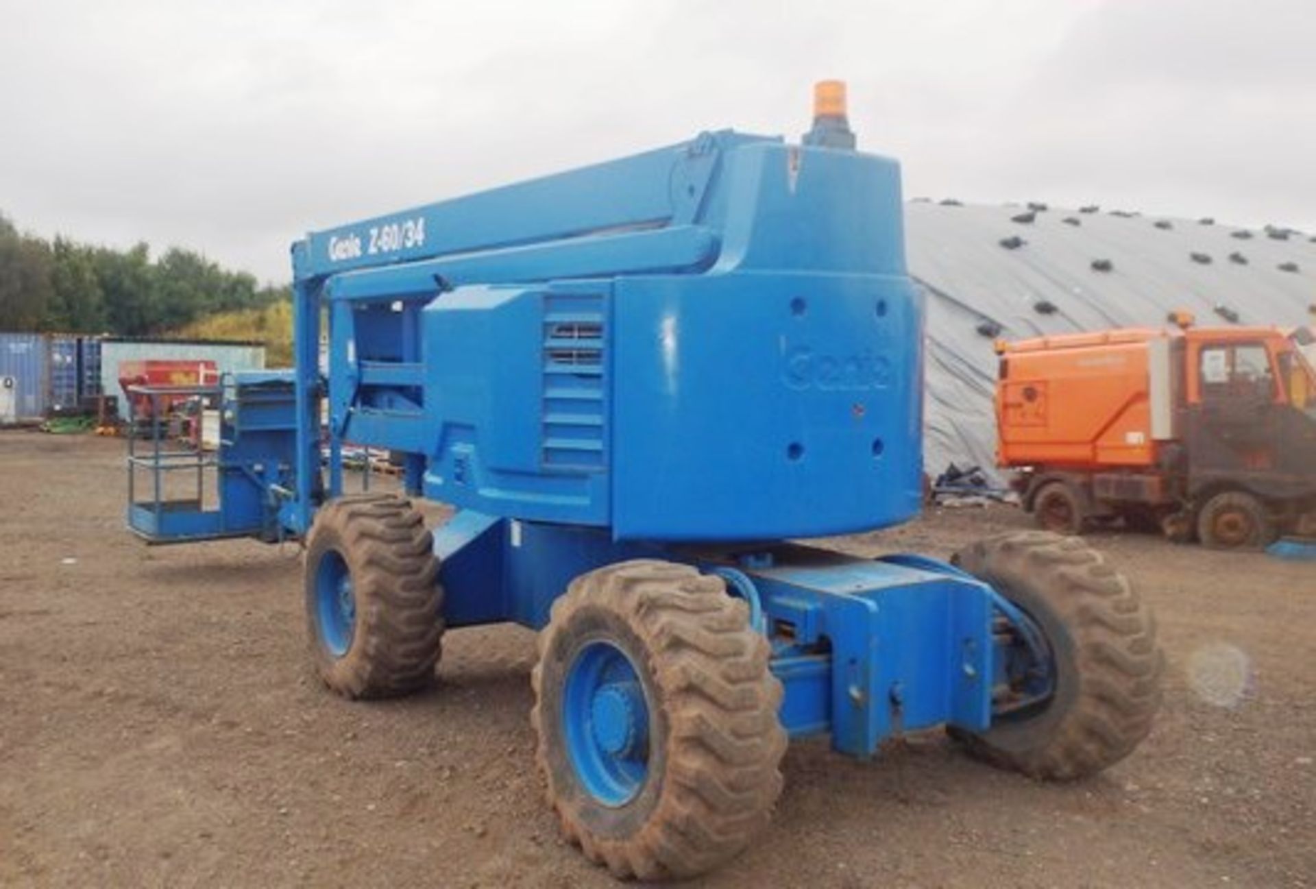 GENIE Z60/34 4X4 BOOMLIFT, SN 1069, 4656 HOURS (NOT VERIFIED) - Image 8 of 13