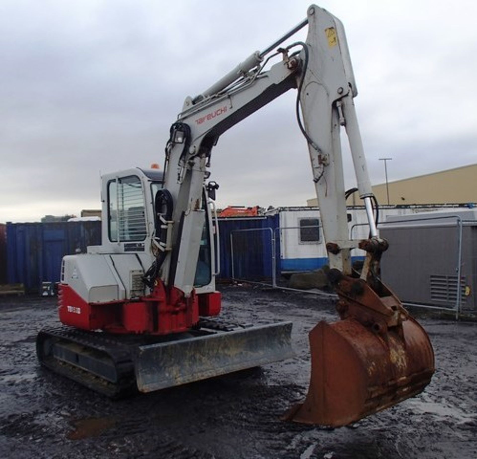 2013 TAKEUCHI TB153FR EXCAVATOR, SN 158301909, 4405 HOURS (NOT VERIFIED), AUX PIPE WORK, HYDRAULIC - Image 7 of 13