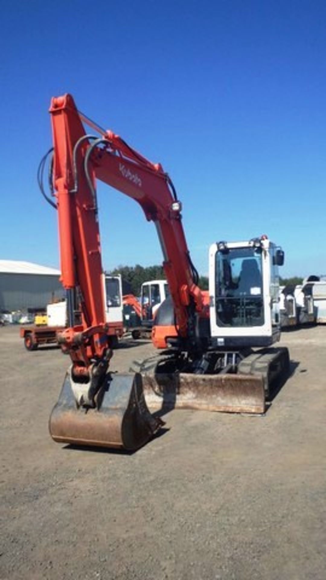 2007 KUBOTA KX0803 8 TON EXCAVATOR, SN 11132, 3 BUCKETS, 4793 HOURS (NOT VERIFIED) - Image 12 of 23