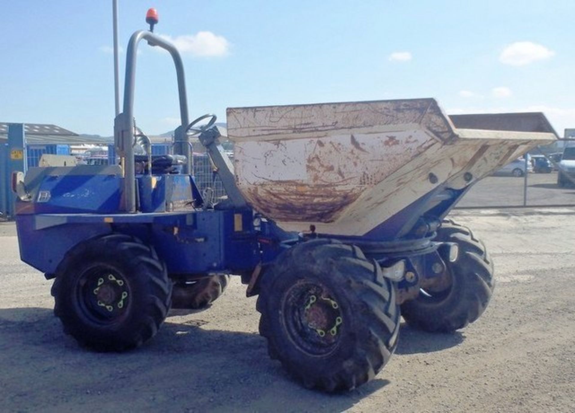 2007 TEREX 6 TON SWIVEL DUMPER, REG NO Q586 UDS - Image 15 of 15