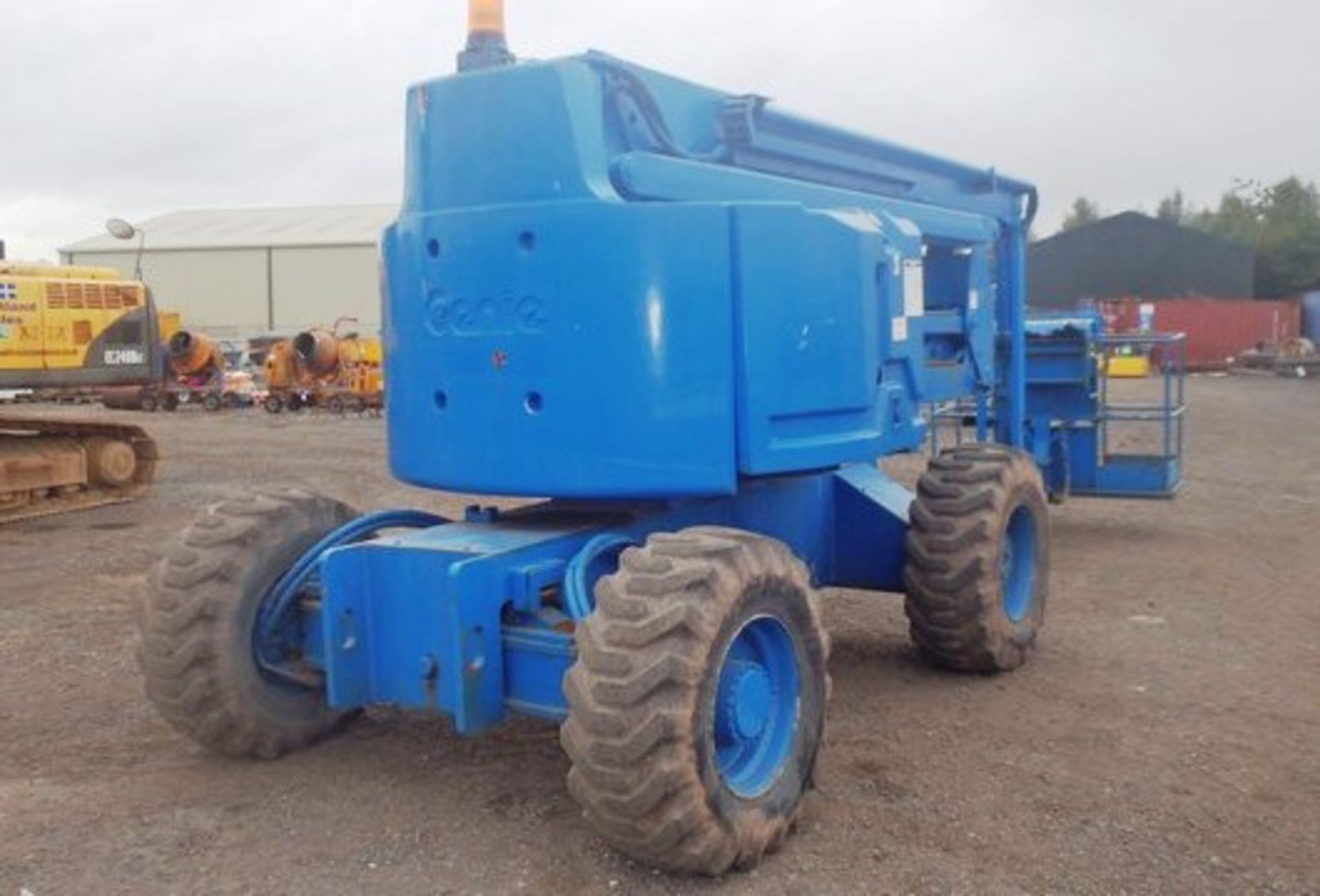 GENIE Z60/34 4X4 BOOMLIFT, SN 1069, 4656 HOURS (NOT VERIFIED) - Image 10 of 13