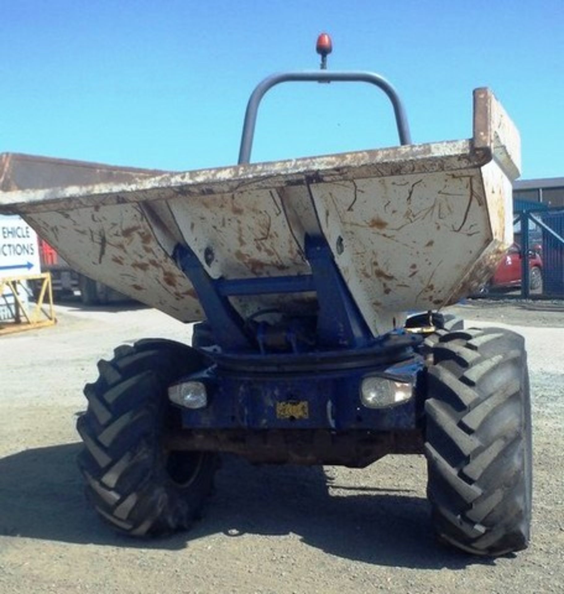 2007 TEREX 6 TON SWIVEL DUMPER, REG NO Q586 UDS - Image 14 of 15