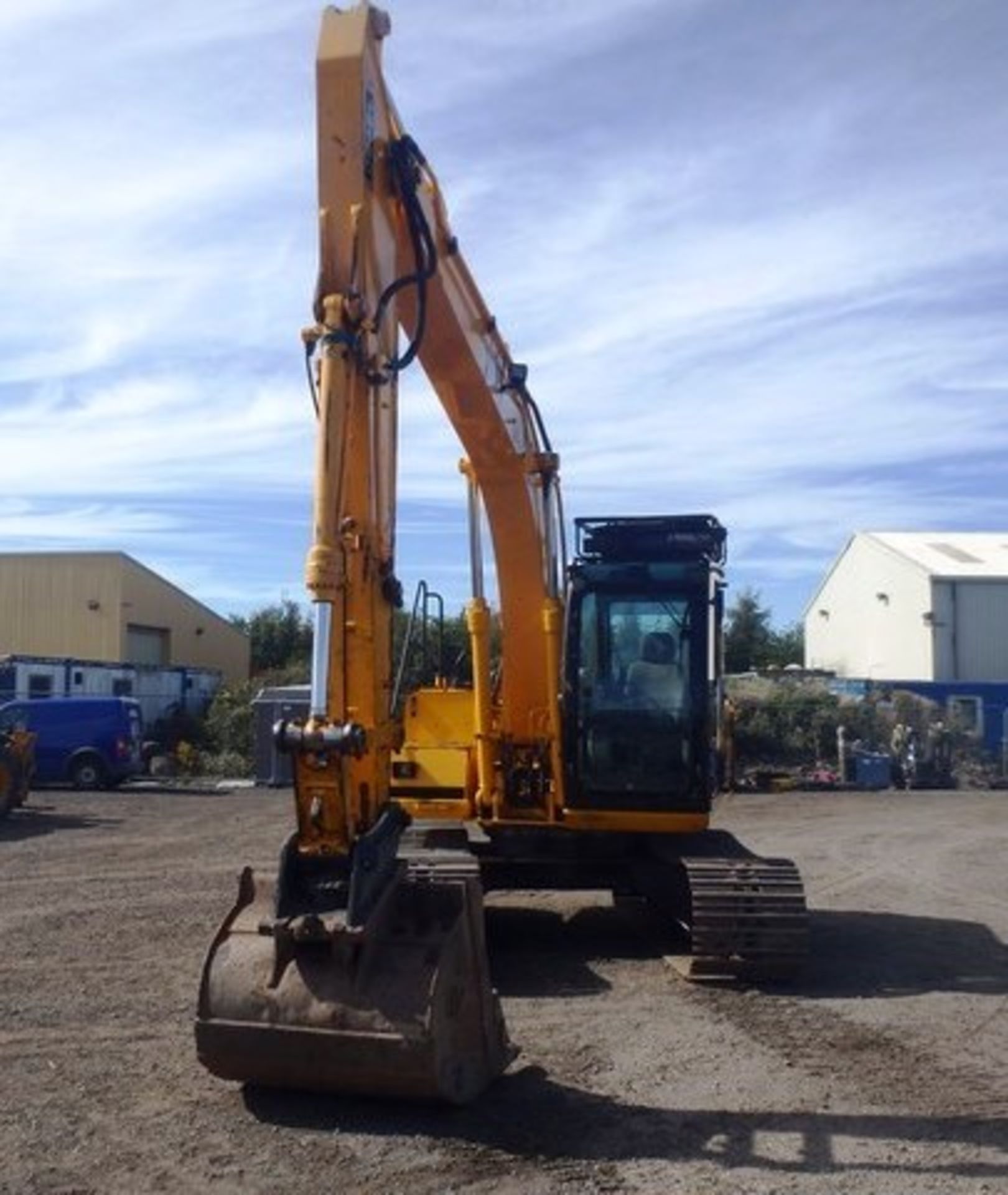 2003 JCB JS130 EXCAVATOR, SN 0890840, 12800 HOURS (NOT VERIFIED), TWO BUCKETS, FITTED WITH QUICK - Image 8 of 15