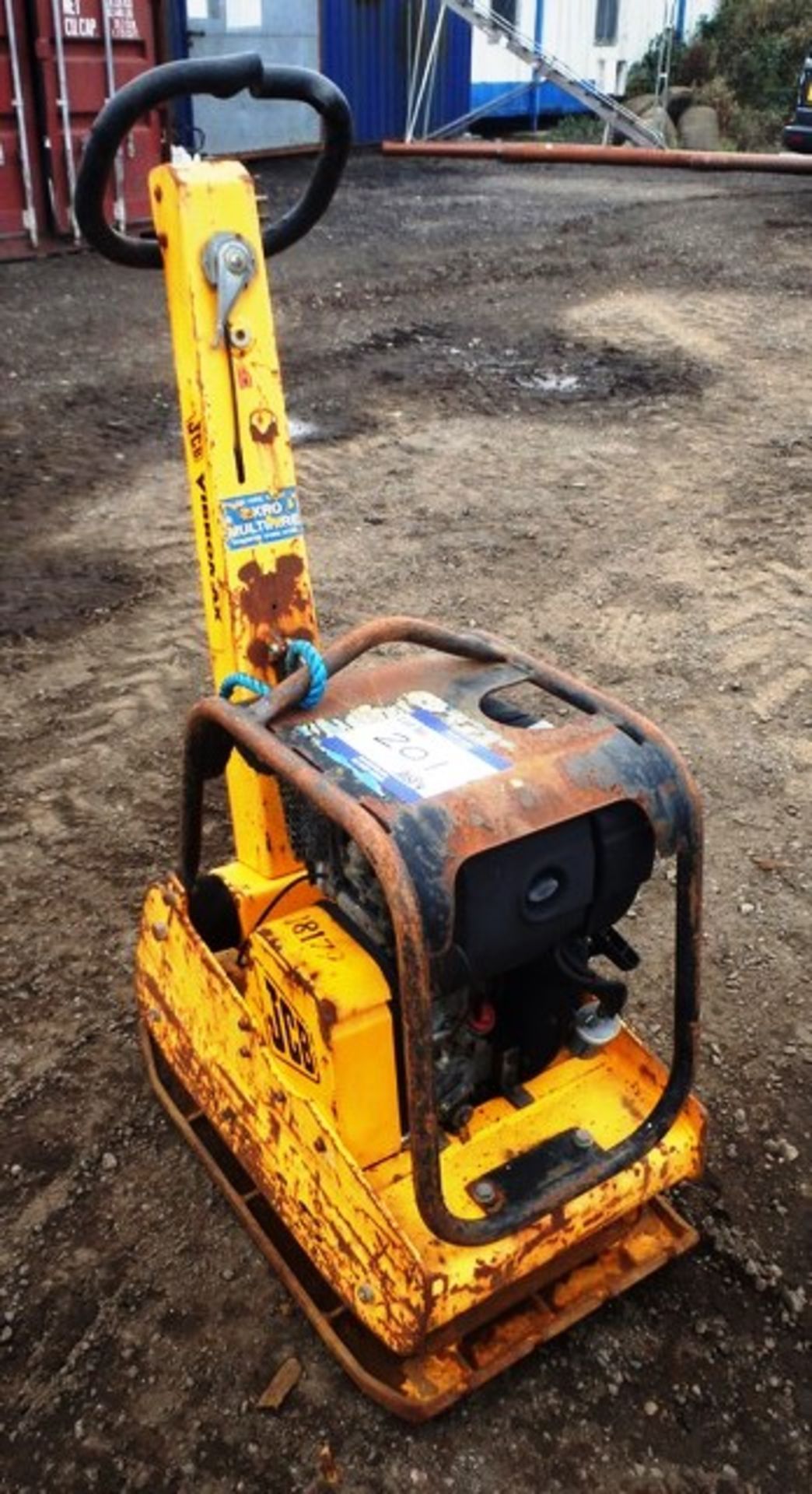 2007 JCB WVB 18 DIESEL 18" VIBRATING PLATE, SN 1405250 - Image 2 of 3