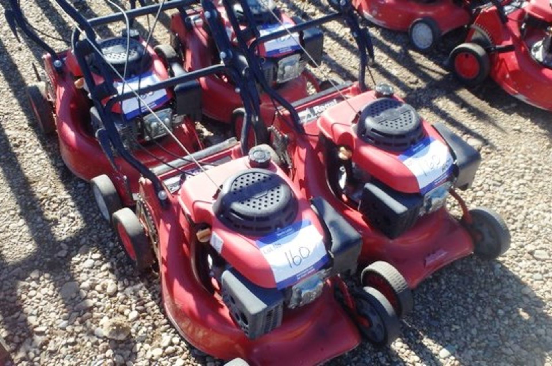 4 X ROVER REGAL ROUGHCUT MULCHING LAWNMOWERS - Image 2 of 2