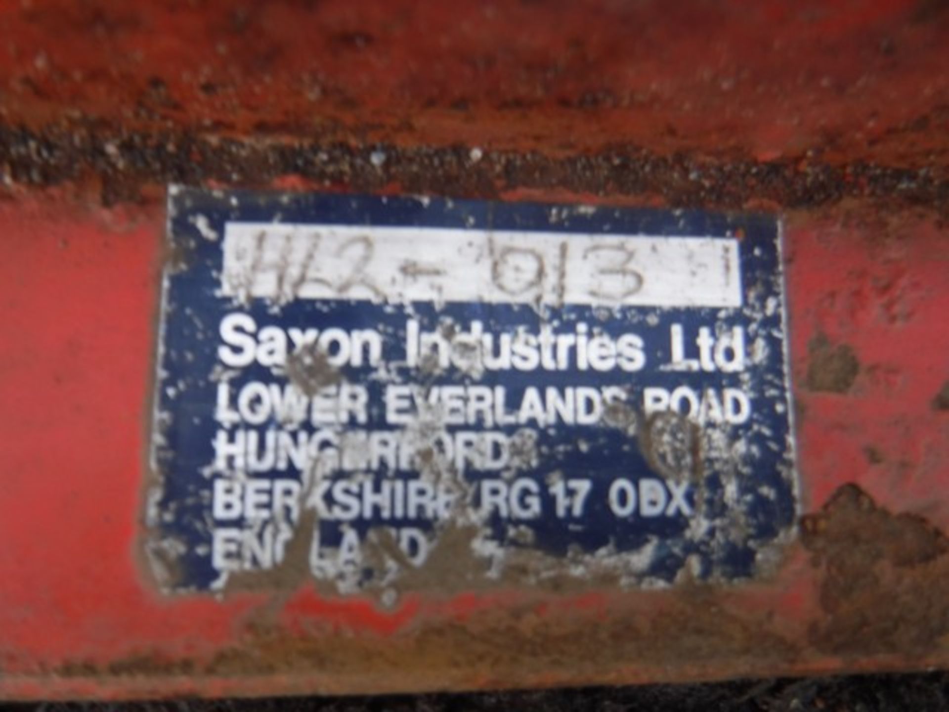 SAXON HXD/M/CYCLE LIFT (MANUAL) PLANT NO SL2-013***DIRECT FROM COUNCIL*** - Image 3 of 3