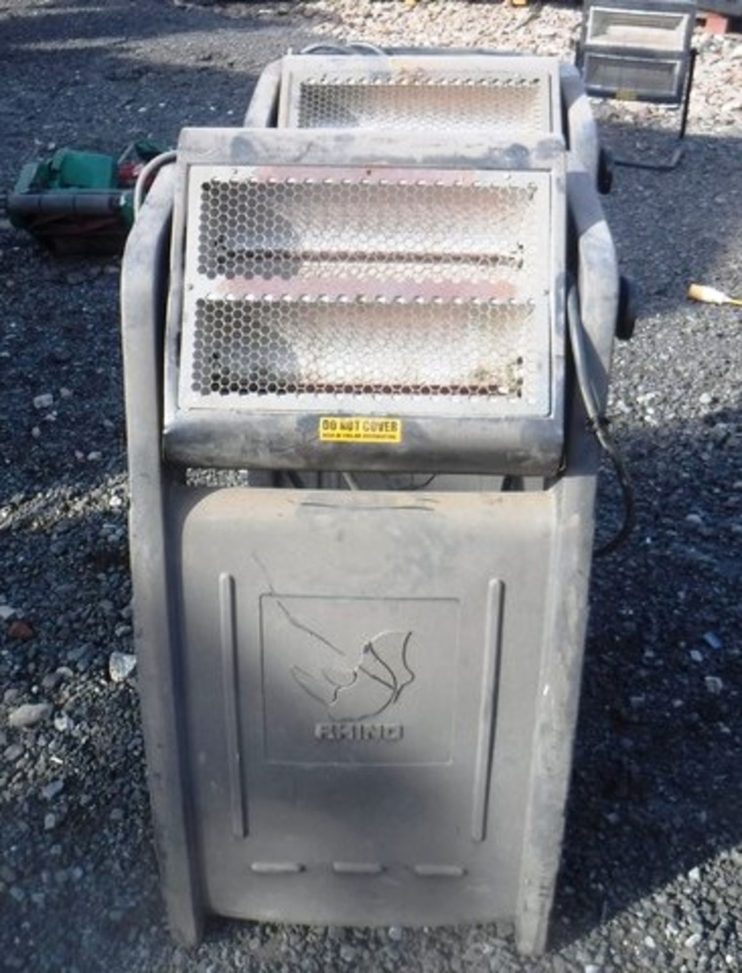 2 NO RHINO HEAVY DUTY HEATERS, SP55-016 & SP55-015**REPOSSESSED - DIRECT FROM FINANCE COMPANY**