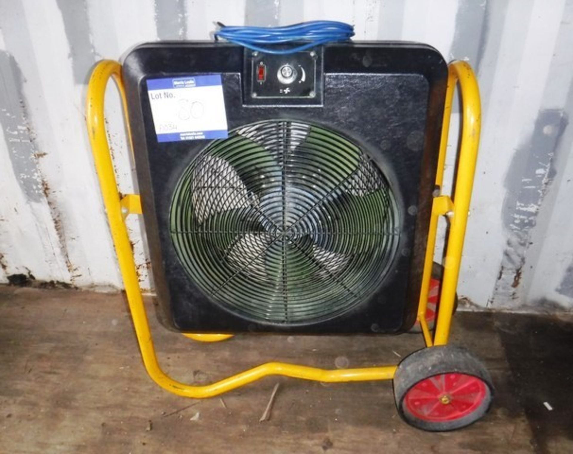 RHINO AIR RAID INDUSTRIAL COOLING FAN 240 VOLTS