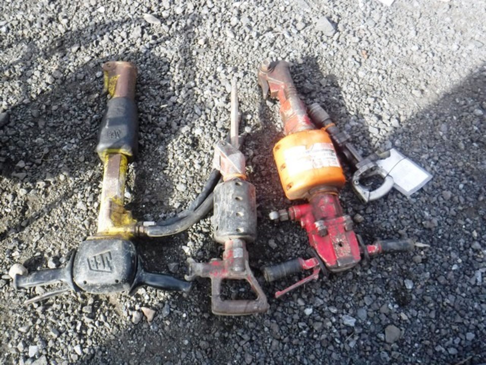 4 PNEUMATIC BREAKERS (ONE SPARES OR REPAIR)**REPOSSESSED - DIRECT FROM FINANCE COMPANY**
