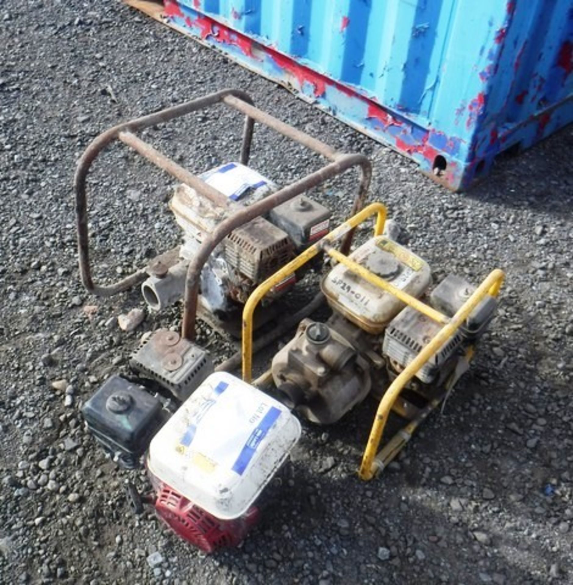 2 WATER PUMPS PETROL DRIVEN, SP29-100 & NV, 1 HONDA PETROL ENGINE**REPOSSESSED - DIRECT FROM FINANCE