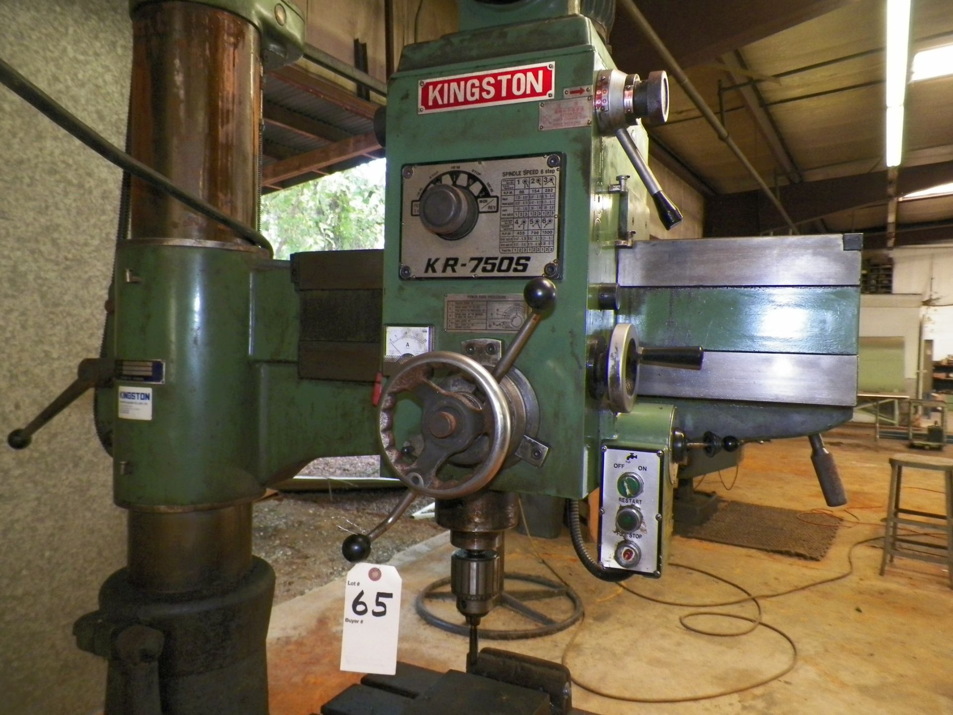 Kingston KR-7505 Milling Machine - Image 2 of 3