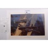 Robert Taylor “No Turning Back” Bomber Command Edition print 101/200 with certificate