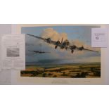 Robert Taylor “Thunder Heads Over Ridgewell” limited edition print 223/400 with certificate