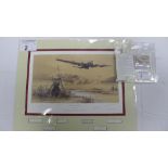Robert Taylor “Inbound to Target”, The Publishers Proof Edition 12 signature mounted print 37/50,