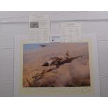 Robert Taylor “One MIG Down” limited edition print 328/400 with certificate