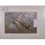 Gerald Coulson “Defence of the Capital” Limited Edition print 83/400 with certificate