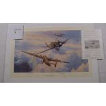 Robert Taylor “Savage Skies” Green Heart Proofs Edition print 31/350 with certificate