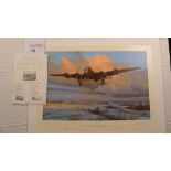 Robert Taylor “Strike and Return” RAAF Edition print 119/150 with certificate
