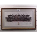 a limited edition reproduction official 617 Squadron veteran signed framed photograph 402/500 with