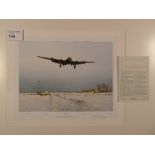 Gerald Coulson “Winter Ops” Limited Edition print 157/500 with certificate