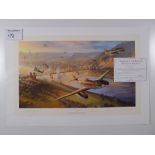 Nicolas Trudgian “Clash over Remagen” Limited Edition print 53/600 with certificate