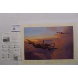 Robert Taylor “Towards Night’s Darkness” The Collectors Edition print 10/100 with certificate