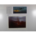 Gerald Coulson “The Dambusters – Breaching the Mohne” The Collectors Edition print 84/200 with