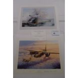 2 Robert Taylor prints comprising of “Marauder Mission” limited edition print 40/1250, NO