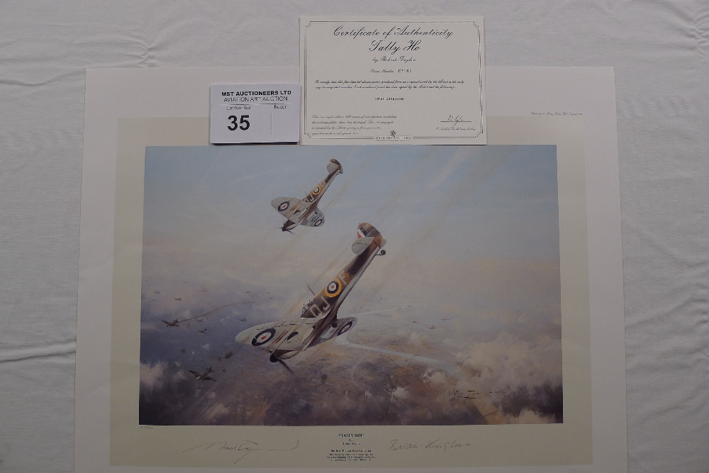 Robert Taylor “Tally Ho” Limited Edition print 937/990 with certificate