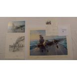 Robert Taylor “Into the Teeth of The Wind” Commemorative Proof Edition print 187/300 with