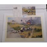 Robert Taylor “Closing the Gap” The Typhoon Edition print 18/300 with certificate