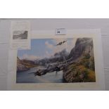 Robert Taylor “Strike and Strike Again” RAF Victory in Europe Edition print 81/400