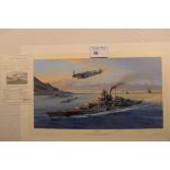 Robert Taylor “Knights Move” The Tirpitz Edition print 184/400 with certificate