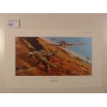 Robert Bailey “Desert Vulture” Limited Edition print 8/80, NO Certificate