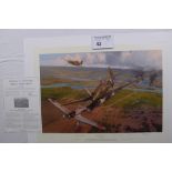 Robert Taylor “America Strikes Back” limited edition print 57/550 with certificate. With six
