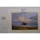 Robert Taylor “Milne Bay – The Turning Point” The Collectors Edition print 149/550 with certificate