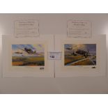 2 Nicolas Trudgian Limited Edition prints comprising of “Squadron Scramble” 72/800 and “Invasion