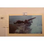 Robert Taylor “Breaching the Eder Dam” The Collectors Edition print 28/350 with certificate