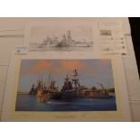 Robert Taylor “The Calm Before the Storm” limited edition print 290/350 with certificate and “The