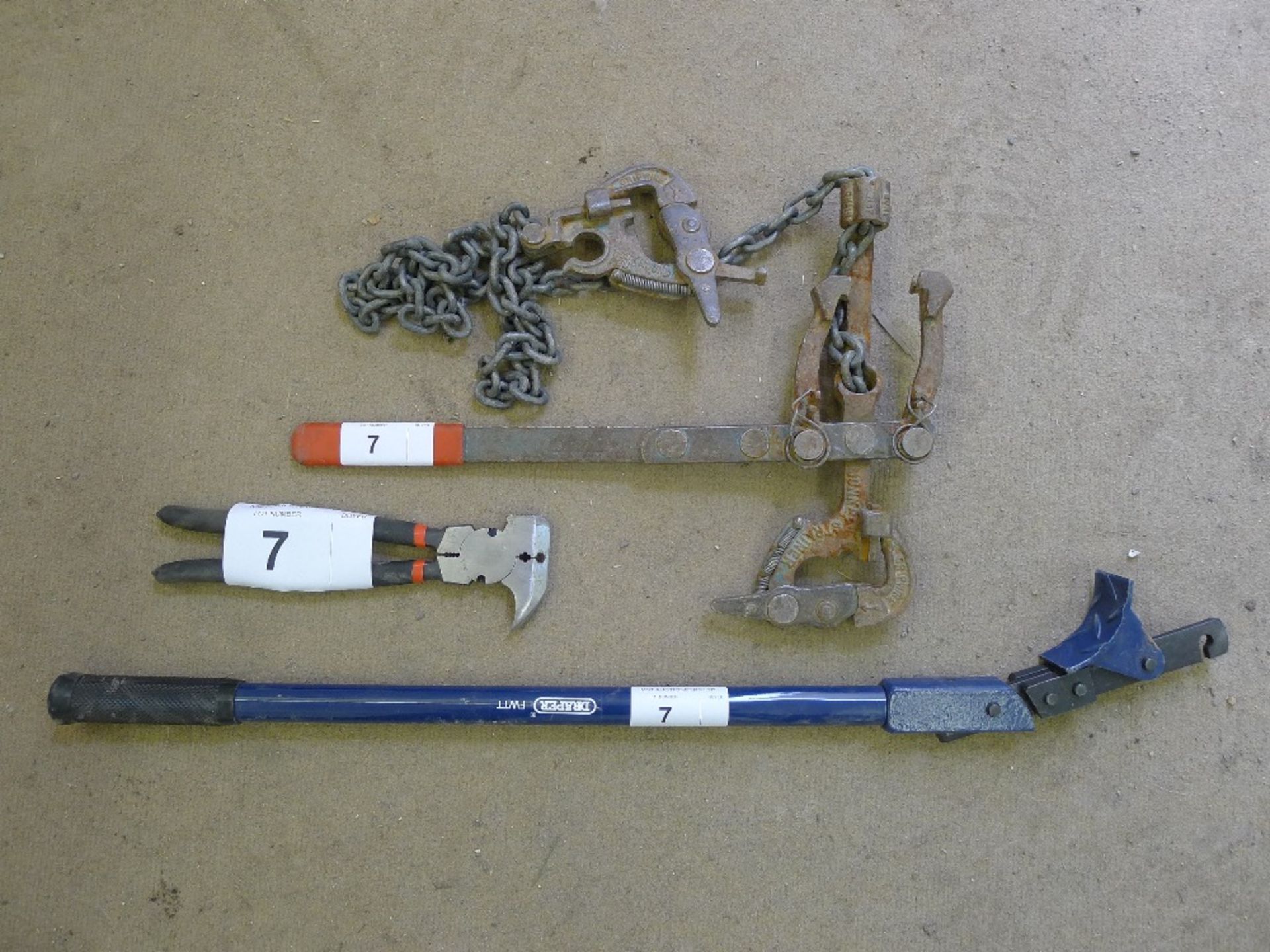 2 wire fencing tensioners & 1 other fencing tool