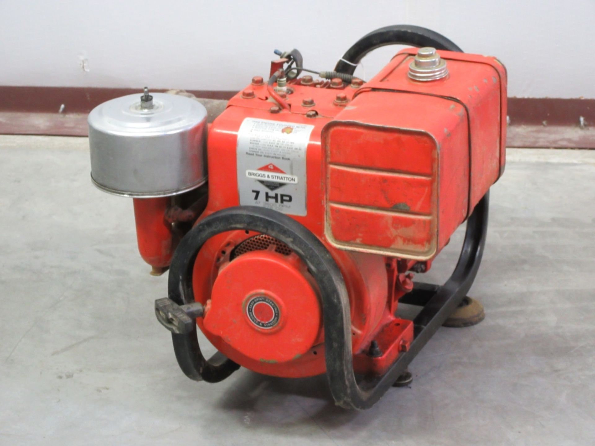 Powermate 3000 Watt Generator 7 hp Briggs & Stratton - mdl 433003 ACHD Surplus - Image 5 of 10