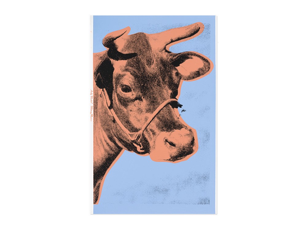 Andy Warhol, ‘Cow II 11A’, Screenprint, 1971Screenprint in colors on wallpaperUSA, 1971From an