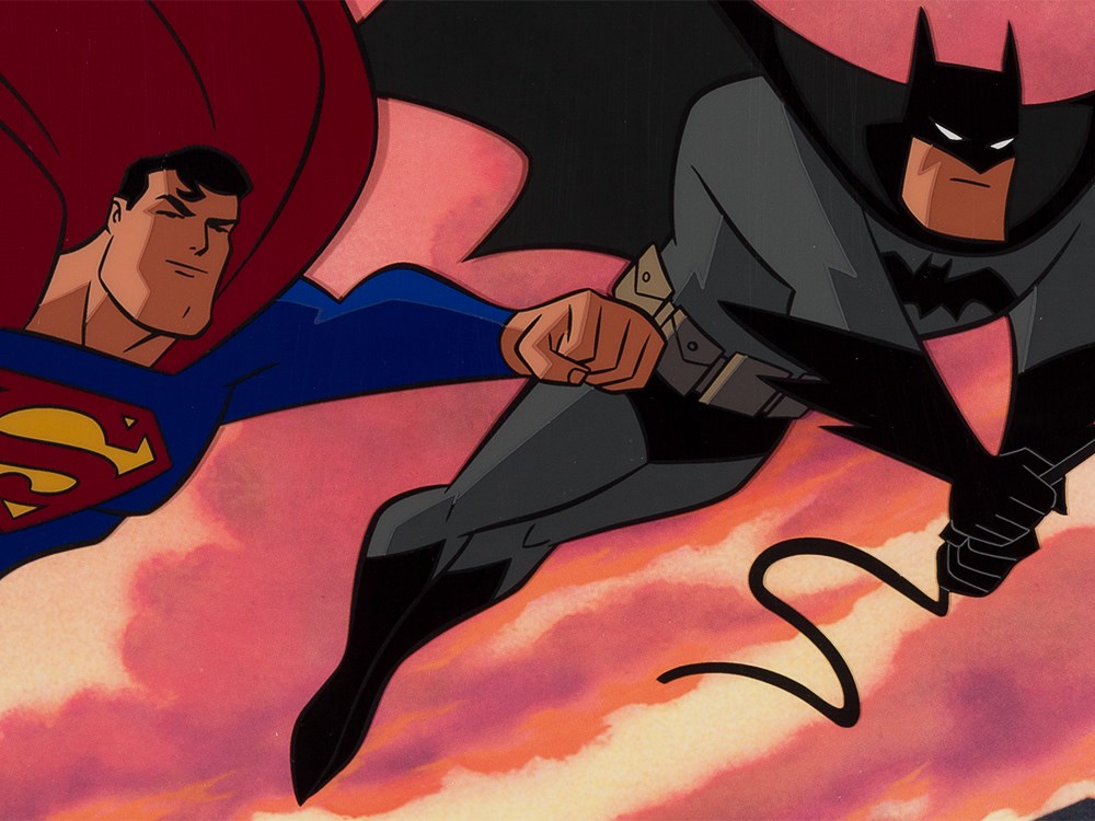 Bruce Timm, Batman Superman, Animation Cel, c. 1990 Limited Animation Cel USA, circa 1990Bruce - Image 3 of 7