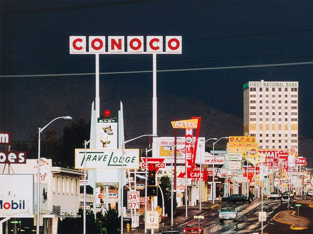 Ernst Haas, ‘Route 66, Albuquerque, New Mexico,’ 1969/2015 Chromogenic printUSA, 1969, later 2015 - Image 2 of 7