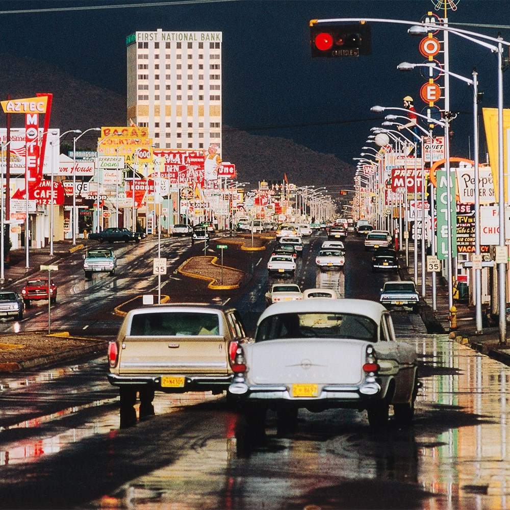 Ernst Haas, ‘Route 66, Albuquerque, New Mexico,’ 1969/2015 Chromogenic printUSA, 1969, later 2015 - Image 7 of 7