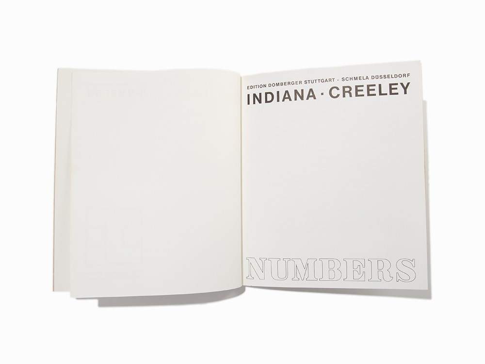 Robert Indiana & Robert Creeley, “Numbers,” 1968, First EdRobert Indiana (b. 1928) – American Pop - Image 7 of 10