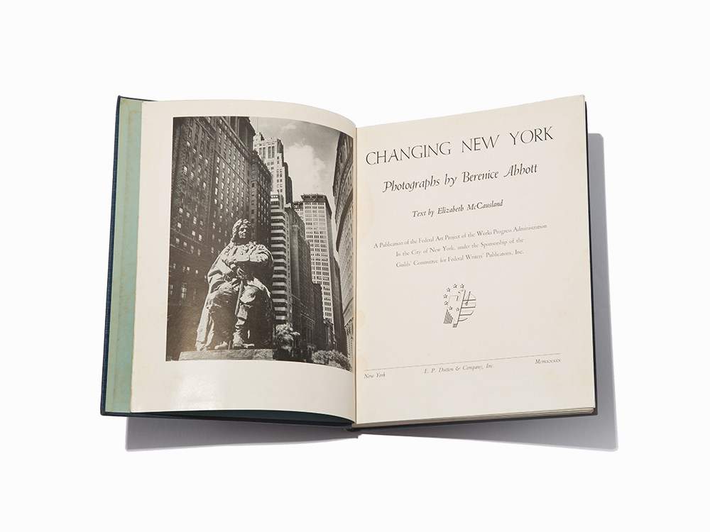 Berenice Abbott, “Changing New York”, 1939, First EdBerenice Abbott (1898-1991) – American