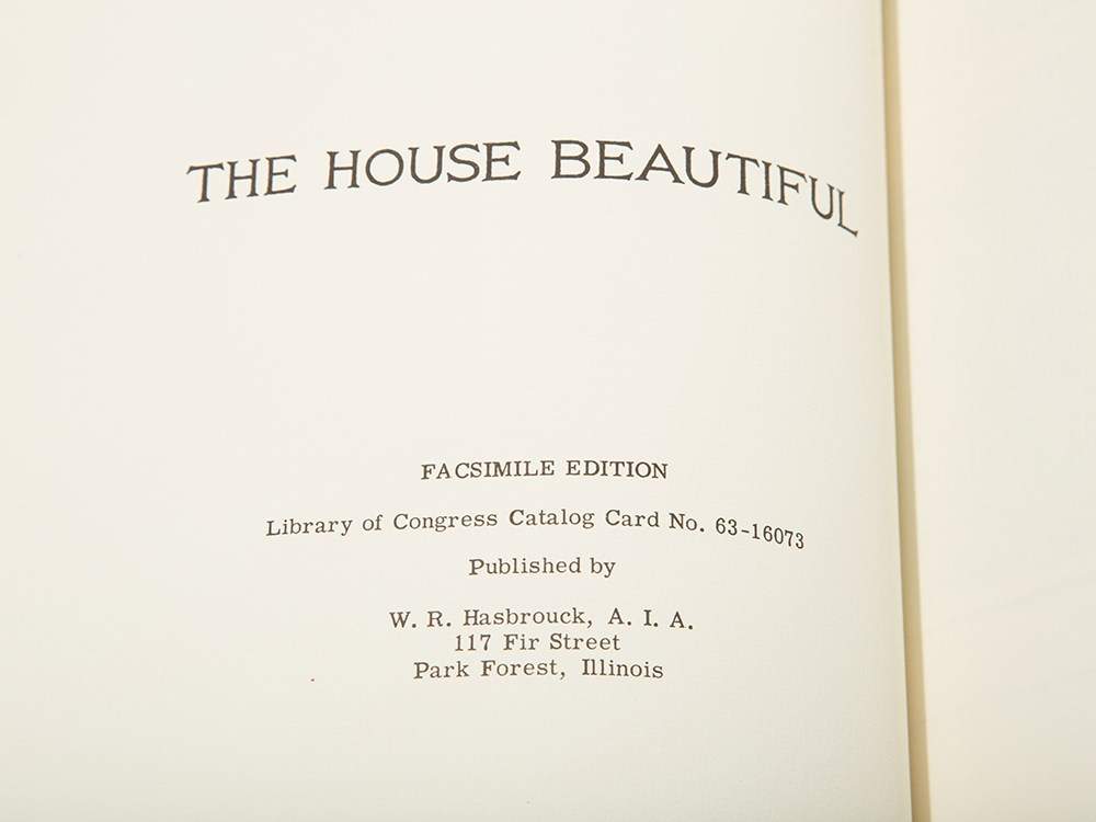 Frank Lloyd Wright, “The House Beautiful,” 1963 Frank Lloyd Wright (1867-1959) – American - Image 10 of 14